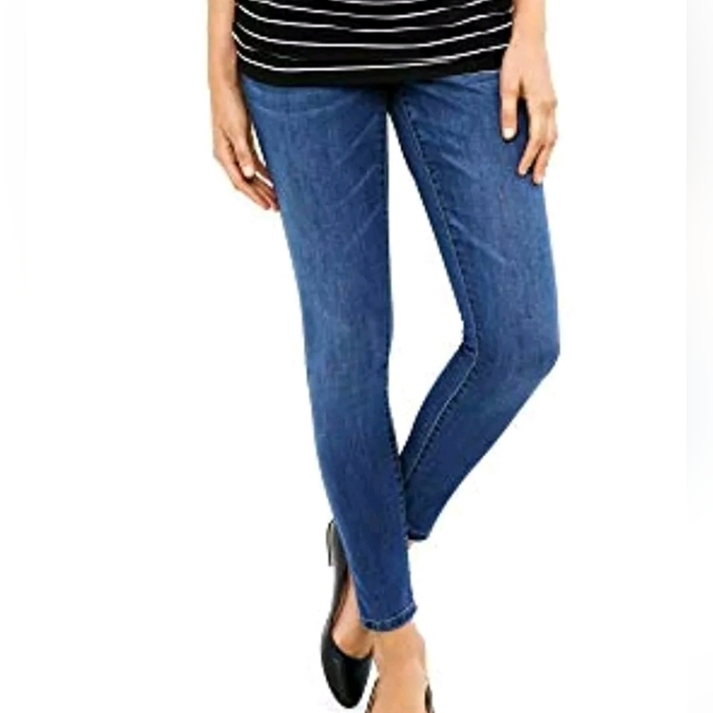Maternity STRETCH Skinny Jeans, Secret FIT Tummy Panel Size: Medium | 30" inseam